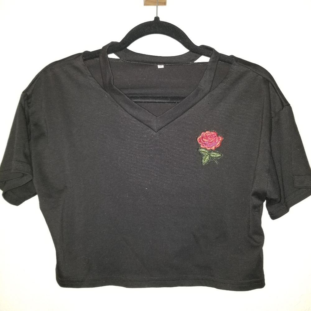Rose Crop Top